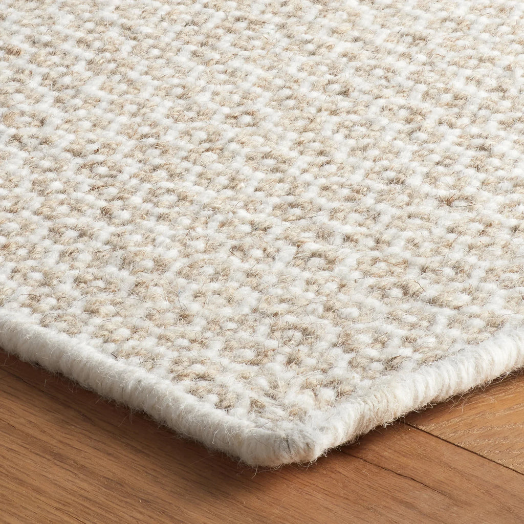 Dash & Albert - Honeycomb Natural Handwoven Wool Rug