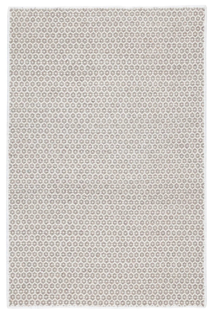 Dash & Albert - Honeycomb Ivory / Grey Handwoven Wool Rug