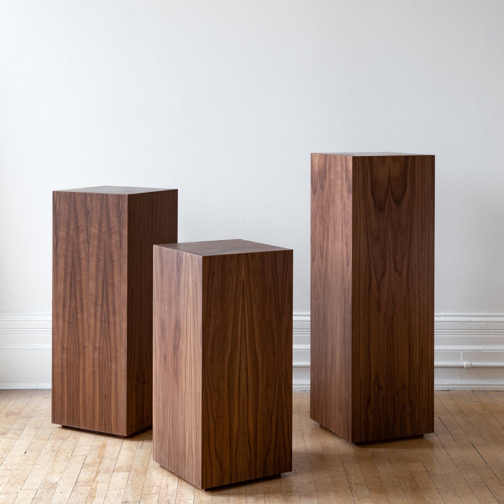 Wood Pedestals - Three Sizes Available