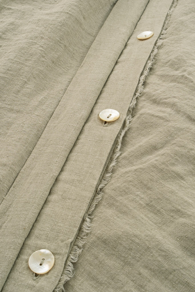 Lina Linen Duvet Cover Set - Sand (Two Sizes Available)