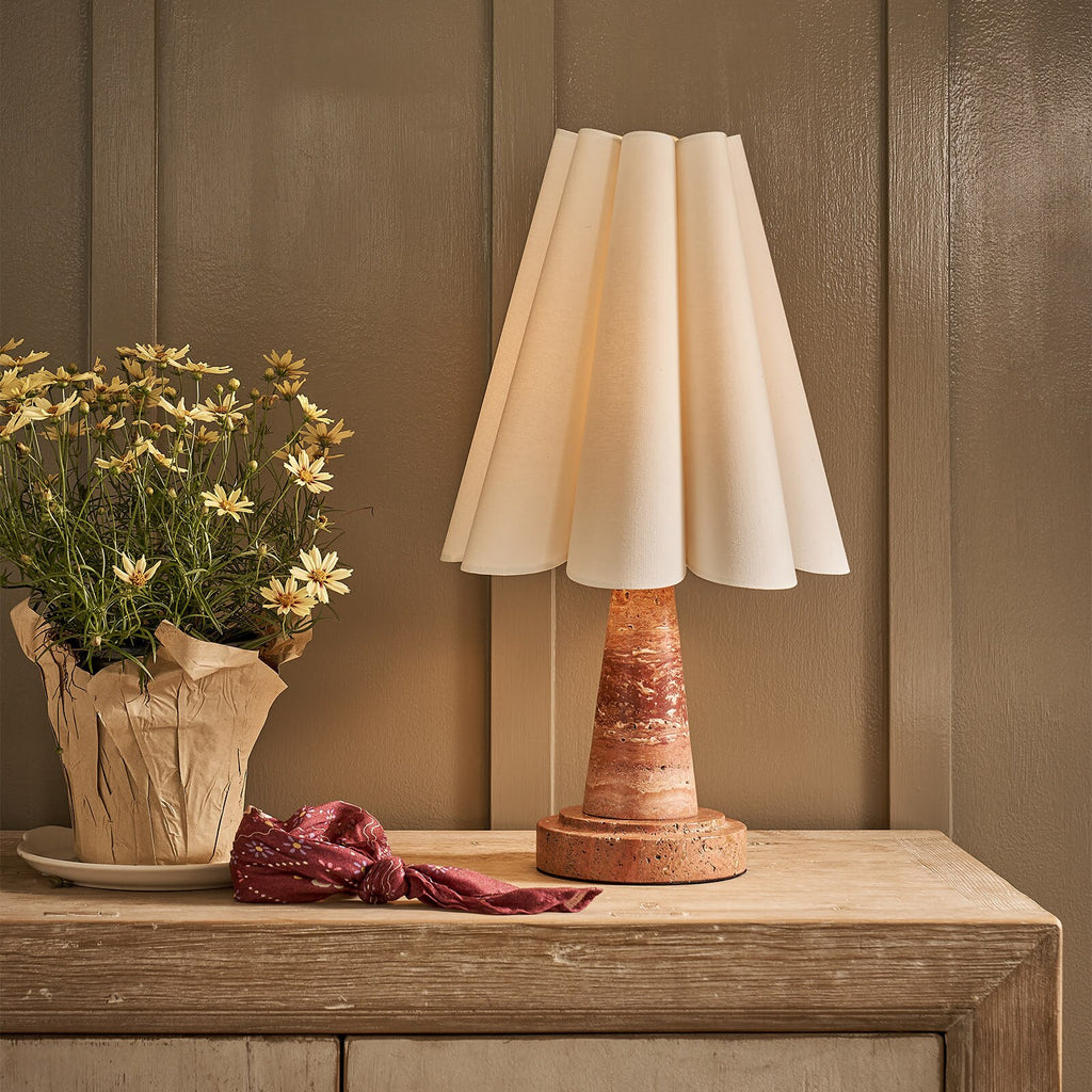 Segal Marble Mini Lamp - Red