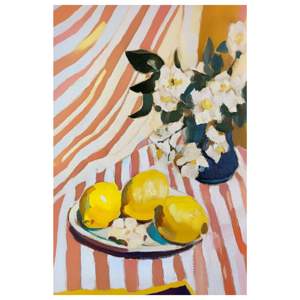 Artist Board - Tuscan Lemons
