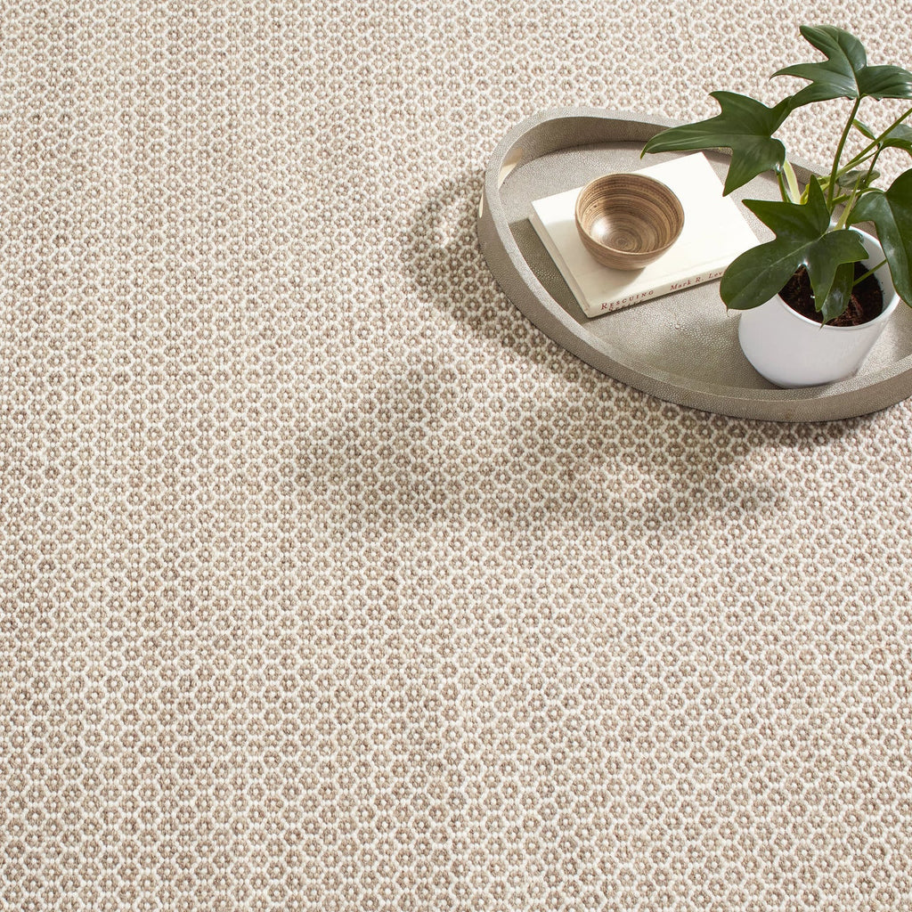 Dash & Albert - Honeycomb Natural Handwoven Wool Rug