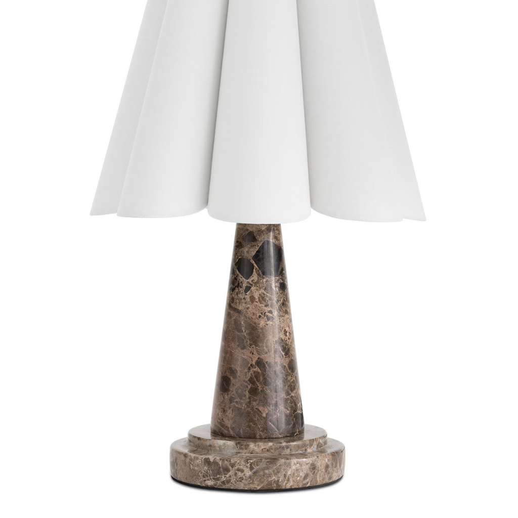 Segal Marble Mini Lamp - Brown