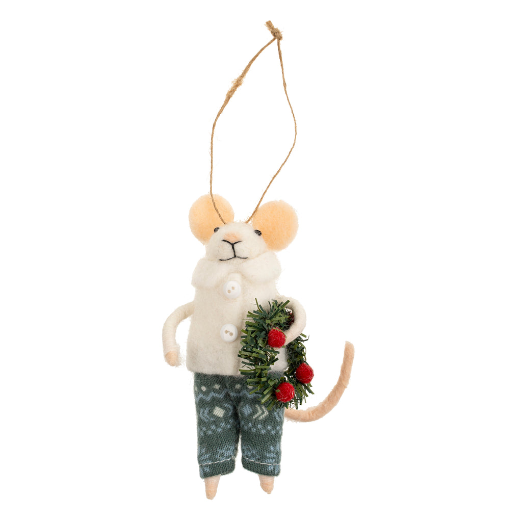 Traditional Tim Mouse Ornament