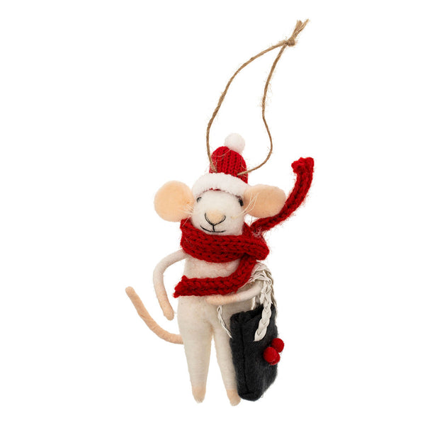 Yuletide Yohan Mouse Ornament
