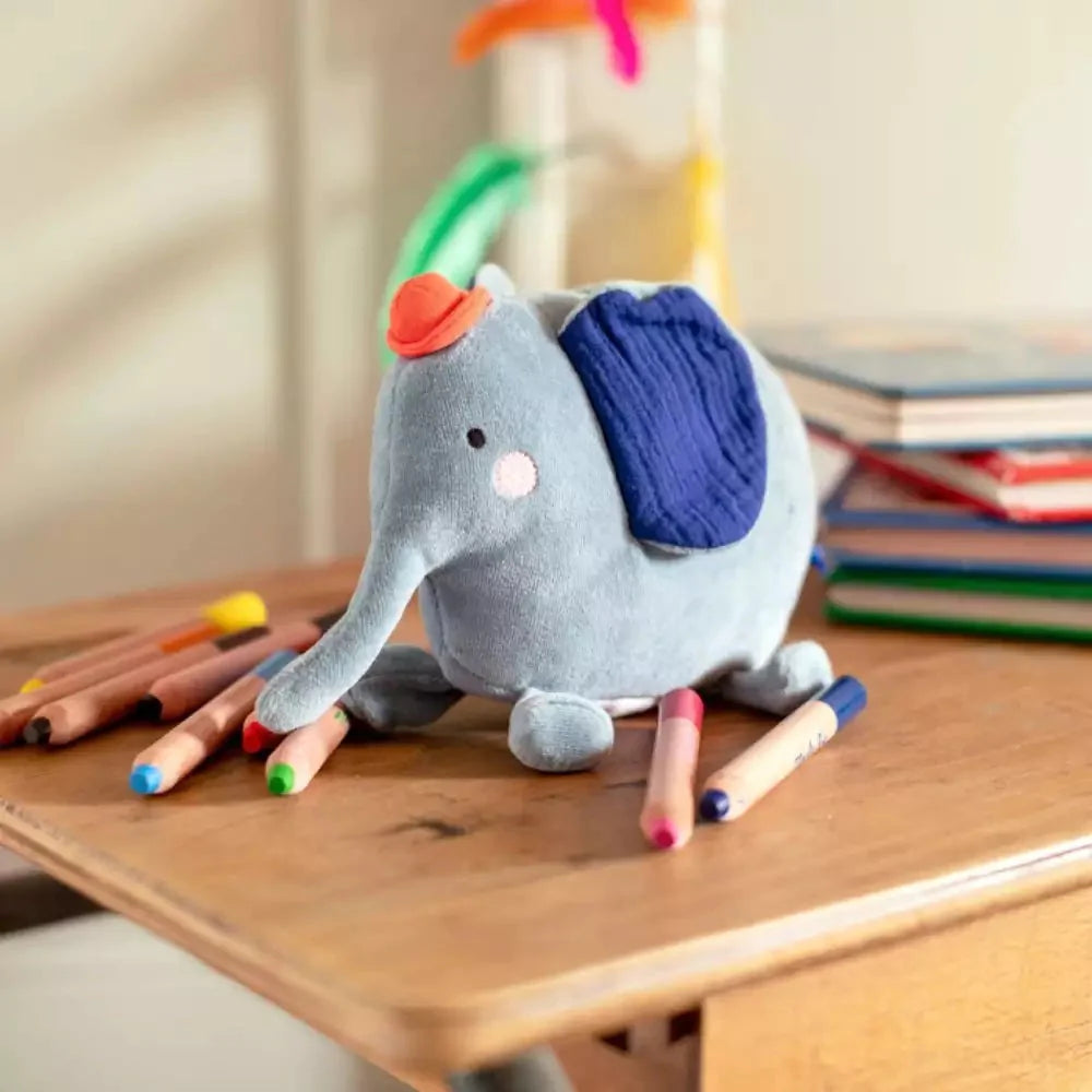 Elephant Rattle Soft Toy