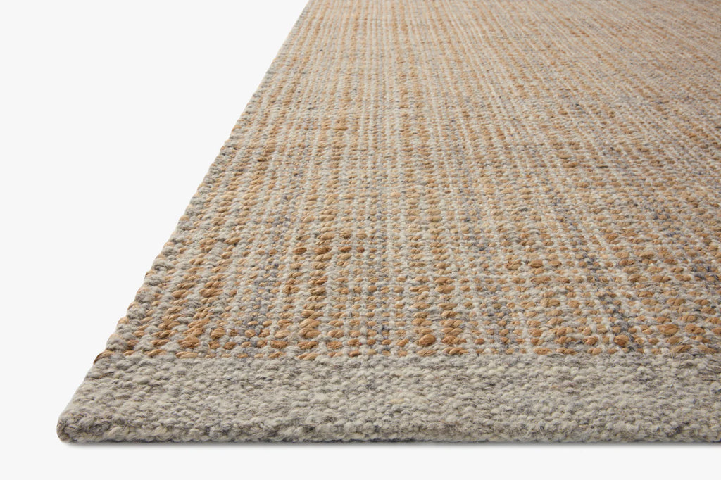 Jean Stoffer x Loloi Cornwall Rug - LT Grey / Natural