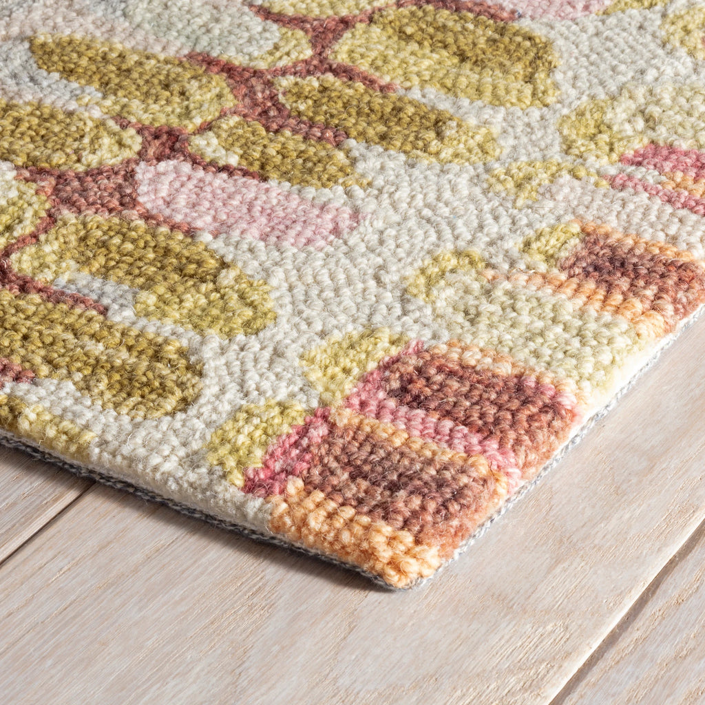 Dash & Albert - Paint Chip Pastel Hand Micro Hooked Wool Rug