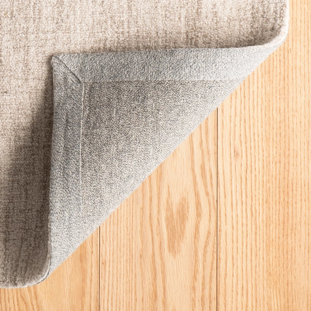 Dash & Albert - Crosshatch Ivory Hand Micro Hooked Wool Rug
