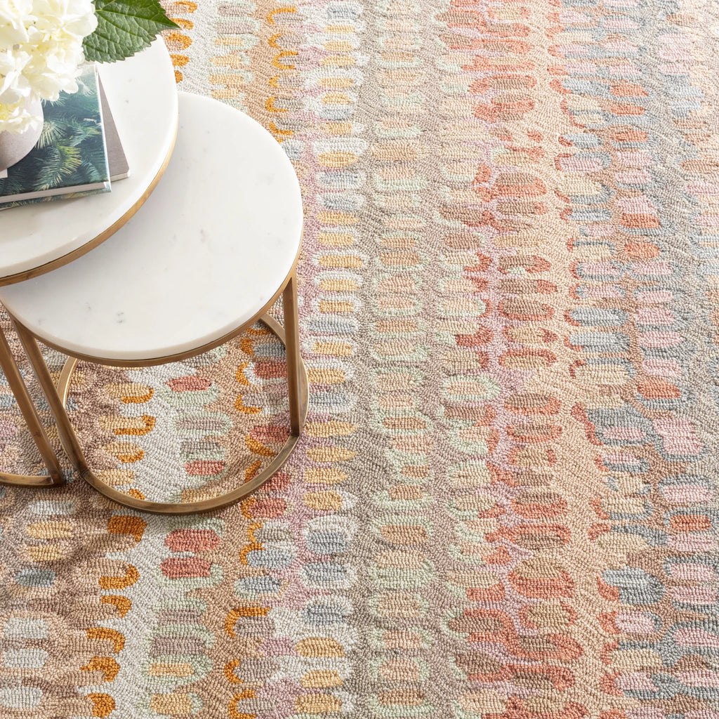 Dash & Albert - Paint Chip Stone Hand Micro Hooked Wool Rug