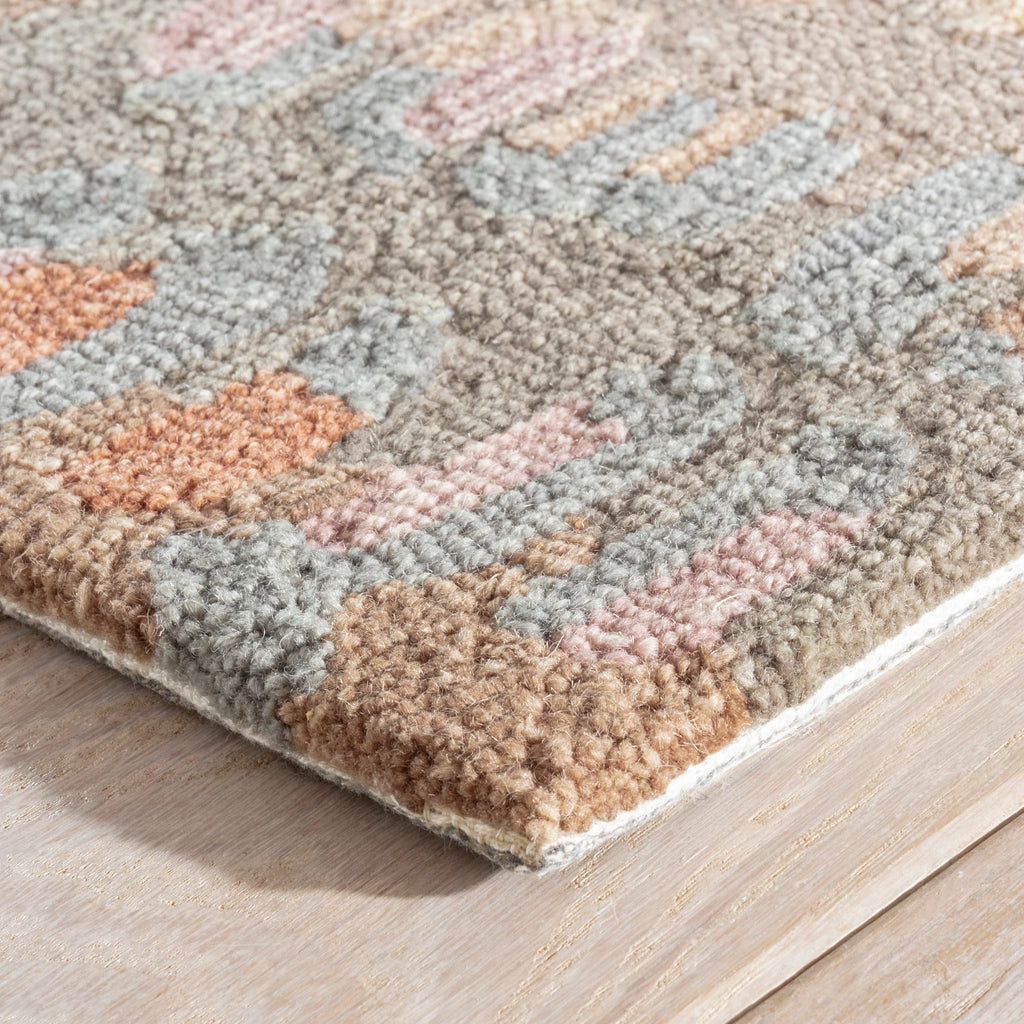 Dash & Albert - Paint Chip Stone Hand Micro Hooked Wool Rug