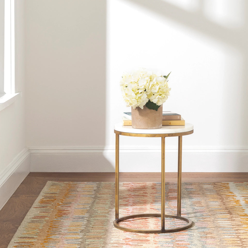 Dash & Albert - Paint Chip Stone Hand Micro Hooked Wool Rug