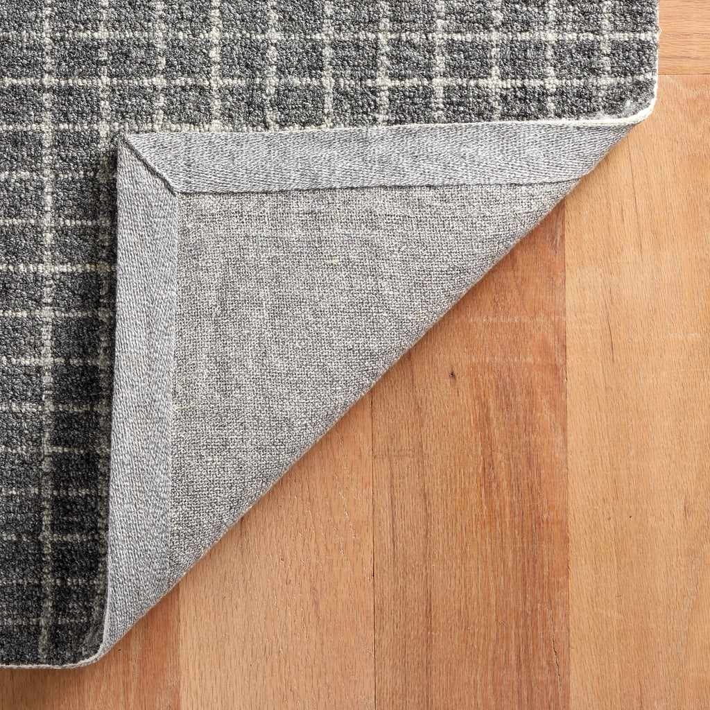 Dash & Albert - Conall Grey Hand Micro Hooked Wool/Viscose Rug