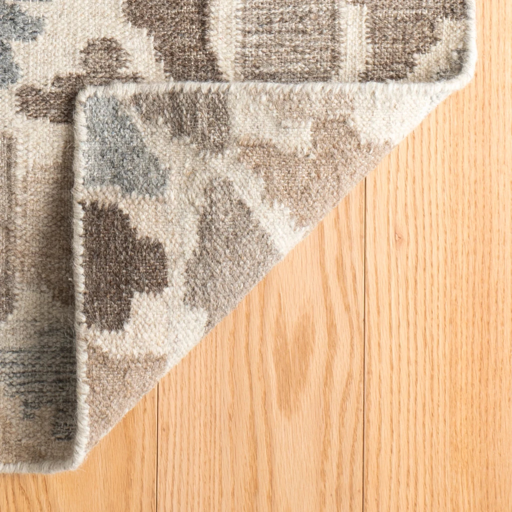 Dash & Albert - Rufus Stone Kilim Natural Handwoven Wool Rug