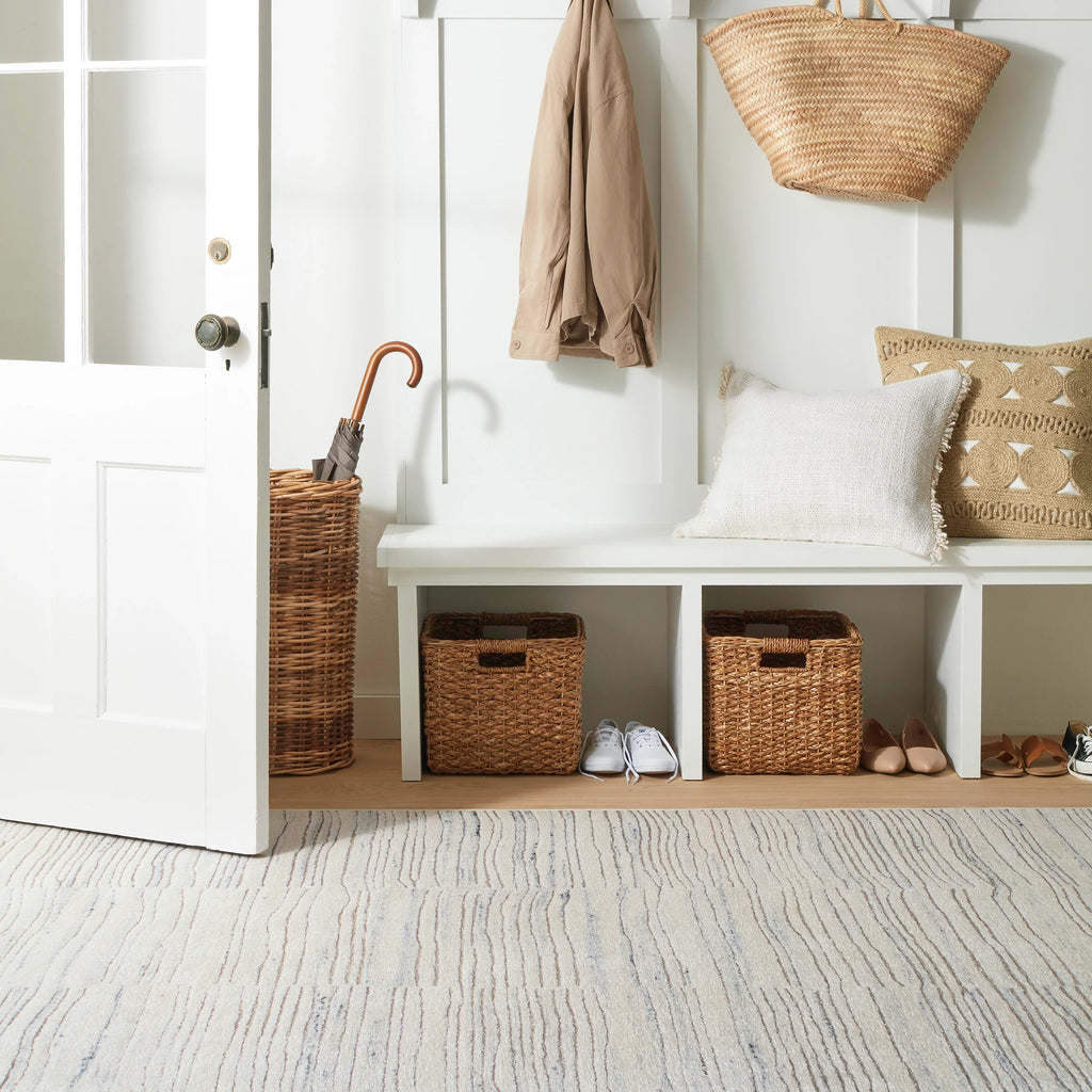 Dash & Albert - Avery Oatmeal Machine Washable Rug
