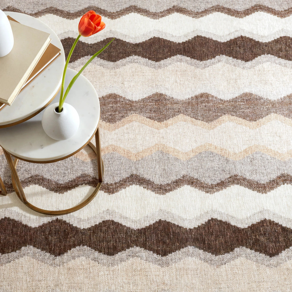 Dash & Albert - Safety Net Natural Machine Washable Rug