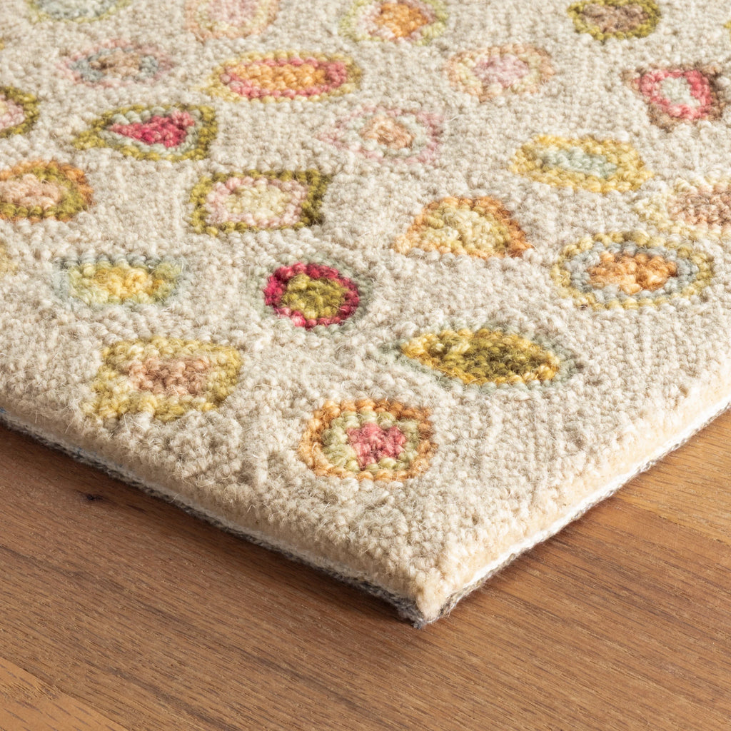 Dash & Albert - Cat's Paw Pastel Hand Micro Hooked Wool Rug