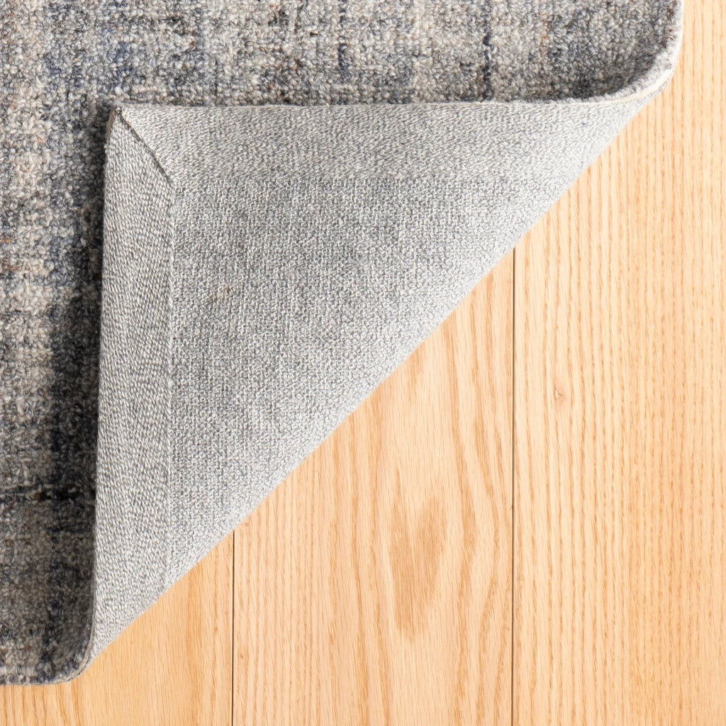 Dash & Albert - Harris Blue / Brown Hand Micro Hooked Wool Rug