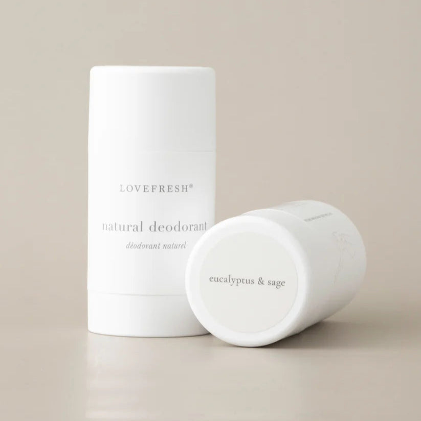 LOVEFRESH Regular Strength Natural Deodorant (Six Scents Available)