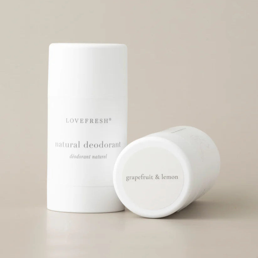 LOVEFRESH Regular Strength Natural Deodorant (Six Scents Available)