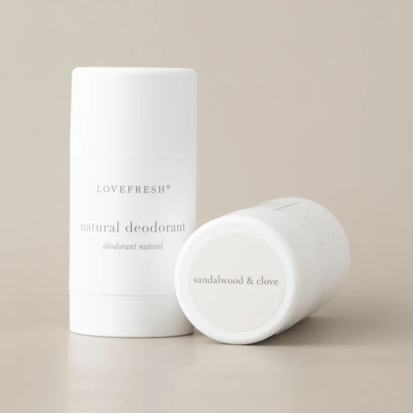 LOVEFRESH Regular Strength Natural Deodorant (Six Scents Available)