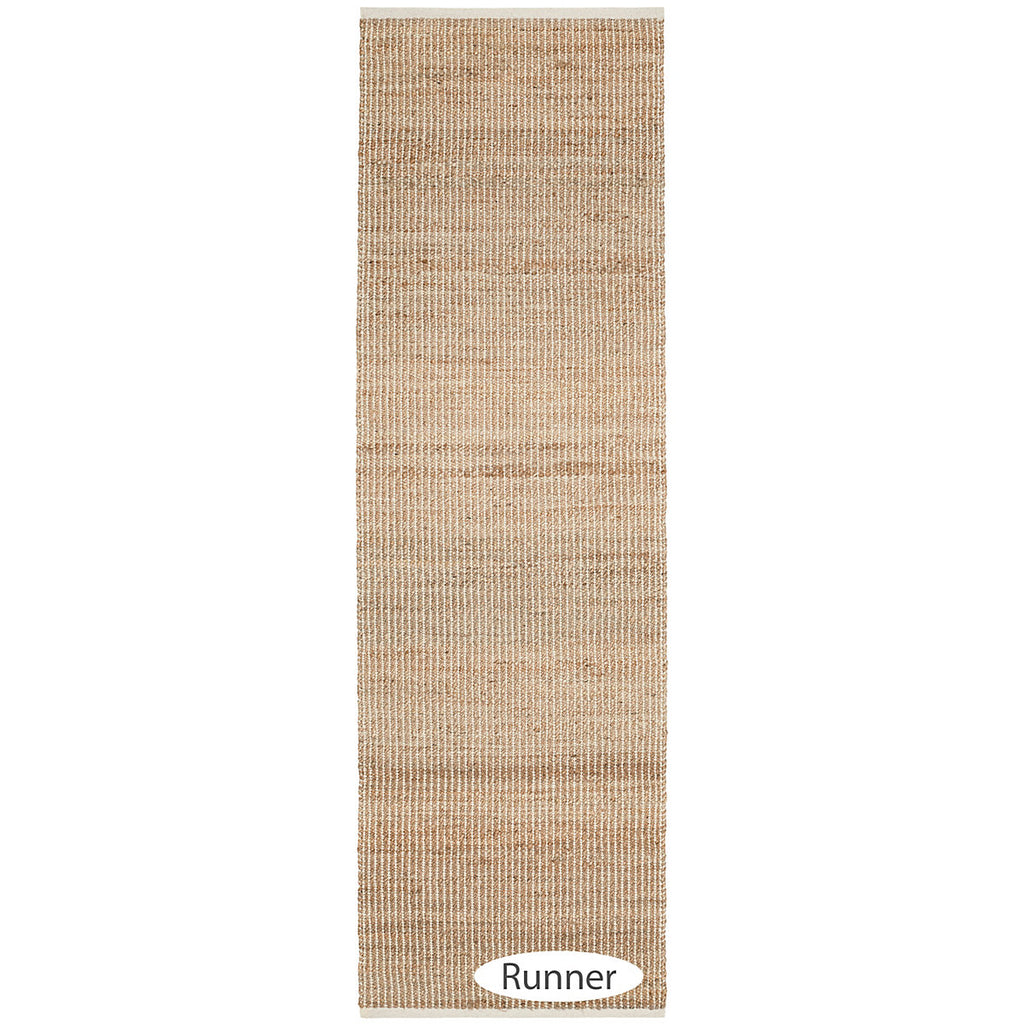 Dash & Albert - Gridwork Ivory Handwoven Jute Rug
