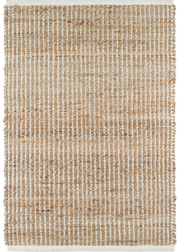 Dash & Albert - Gridwork Ivory Handwoven Jute Rug