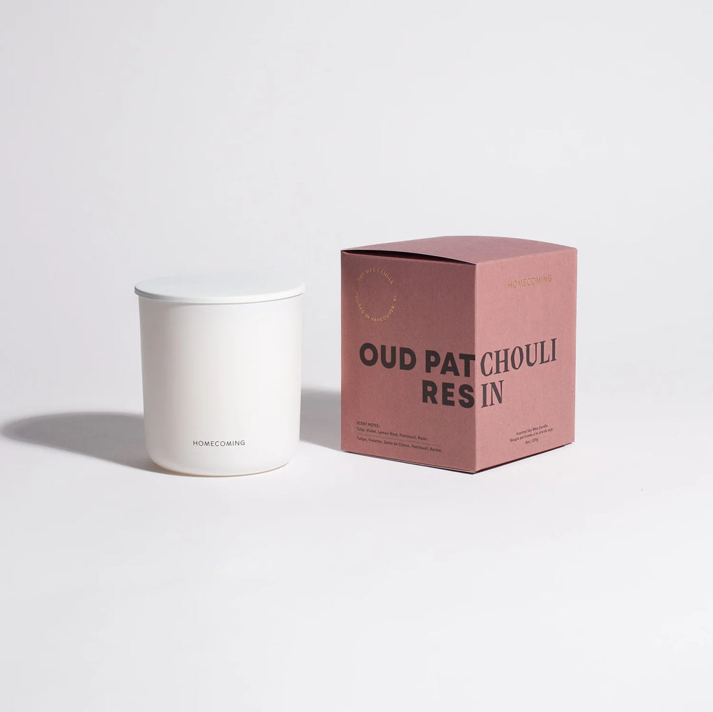 Oud Patchouli Resin Soy Candle