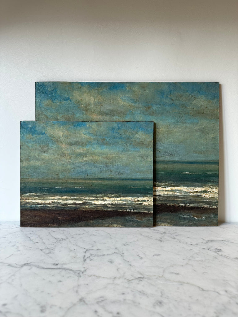 Artist Board - Rough Seas on A Cloudy Day