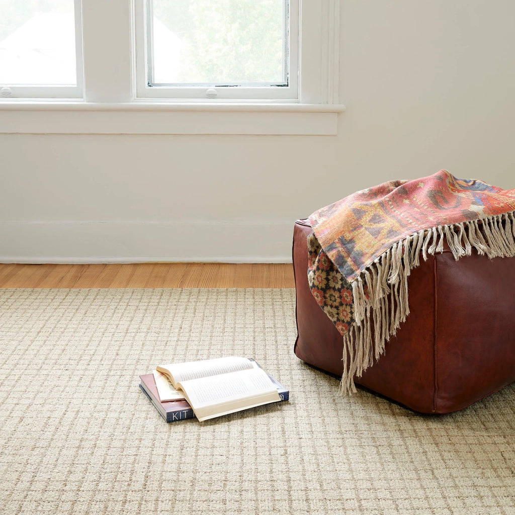Dash & Albert - Conall Natural Hand Micro Hooked Wool/Viscose Rug