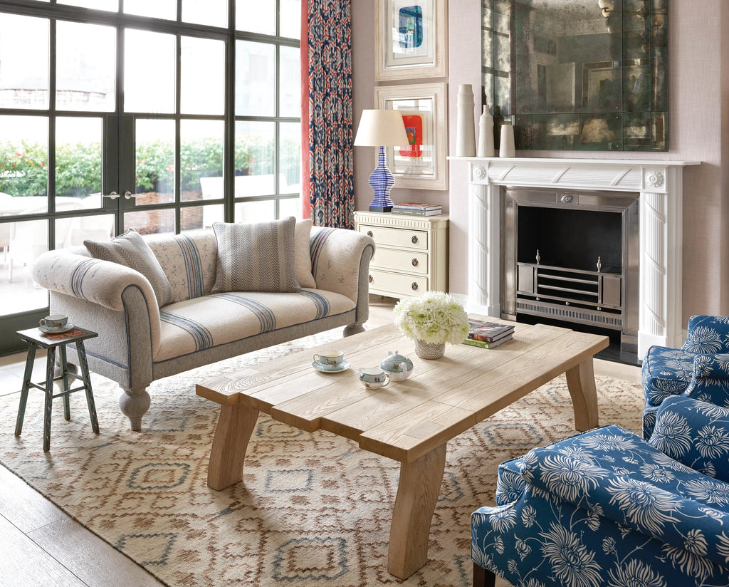 Dash & Albert - Jelly Roll Sky Handwoven Wool Rug