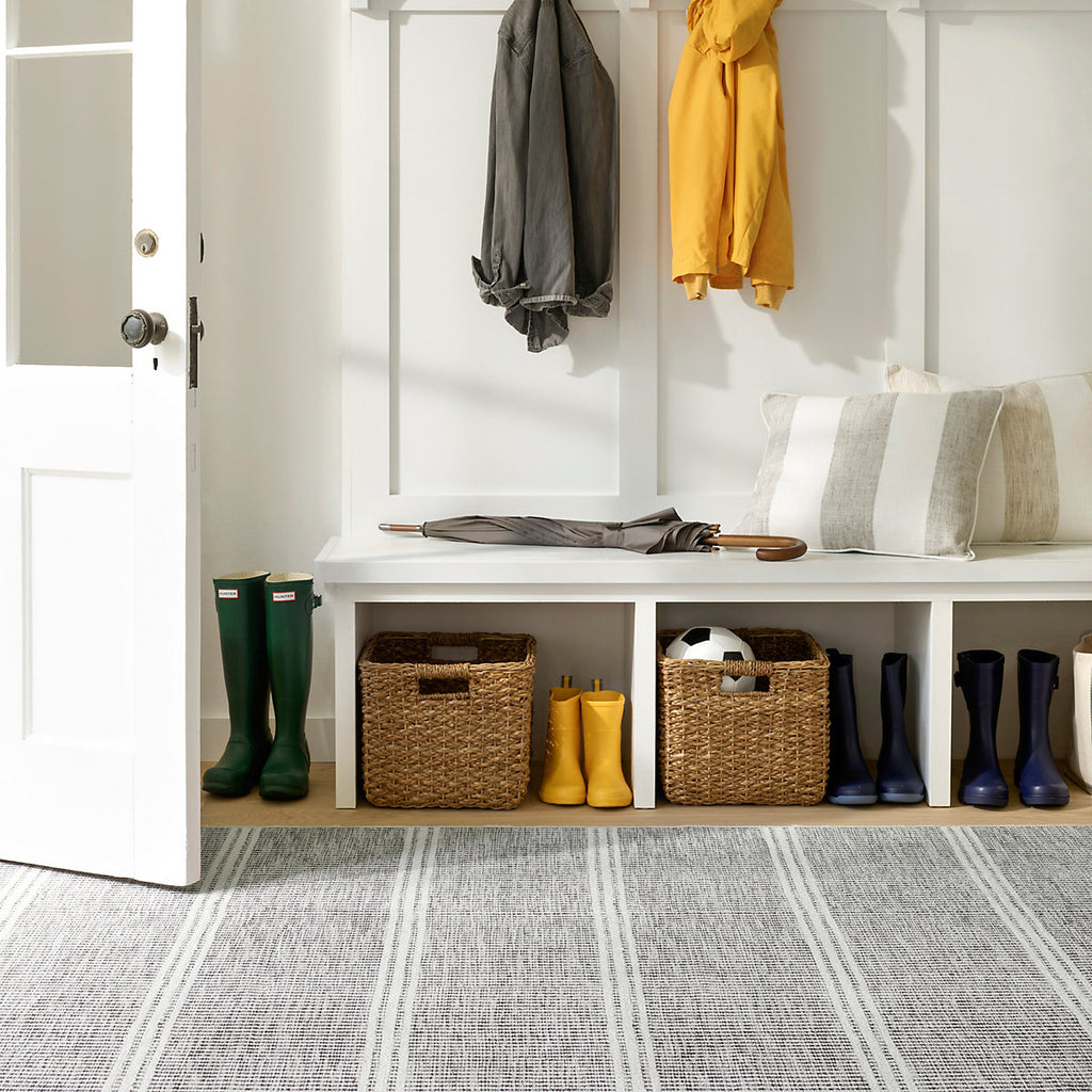 Dash & Albert -  Malta Grey Machine Washable Rug