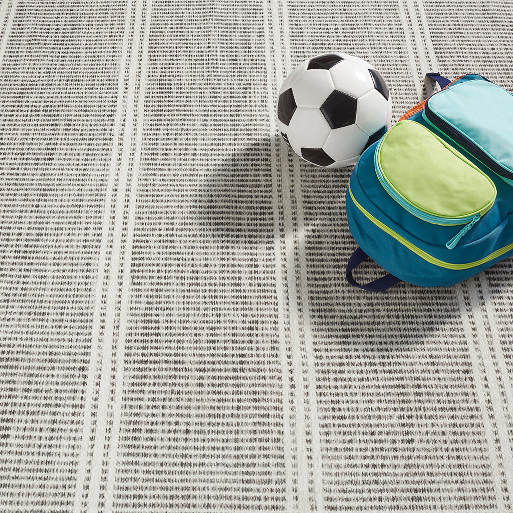 Dash & Albert -  Malta Grey Machine Washable Rug