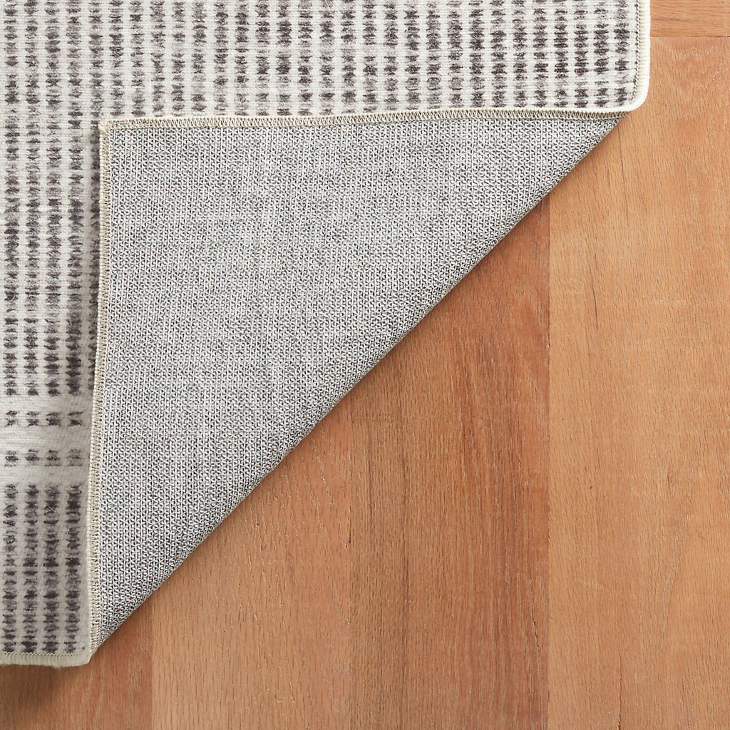 Dash & Albert -  Malta Grey Machine Washable Rug