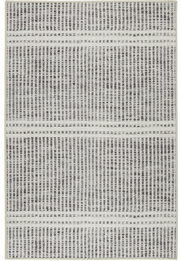 Dash & Albert -  Malta Grey Machine Washable Rug