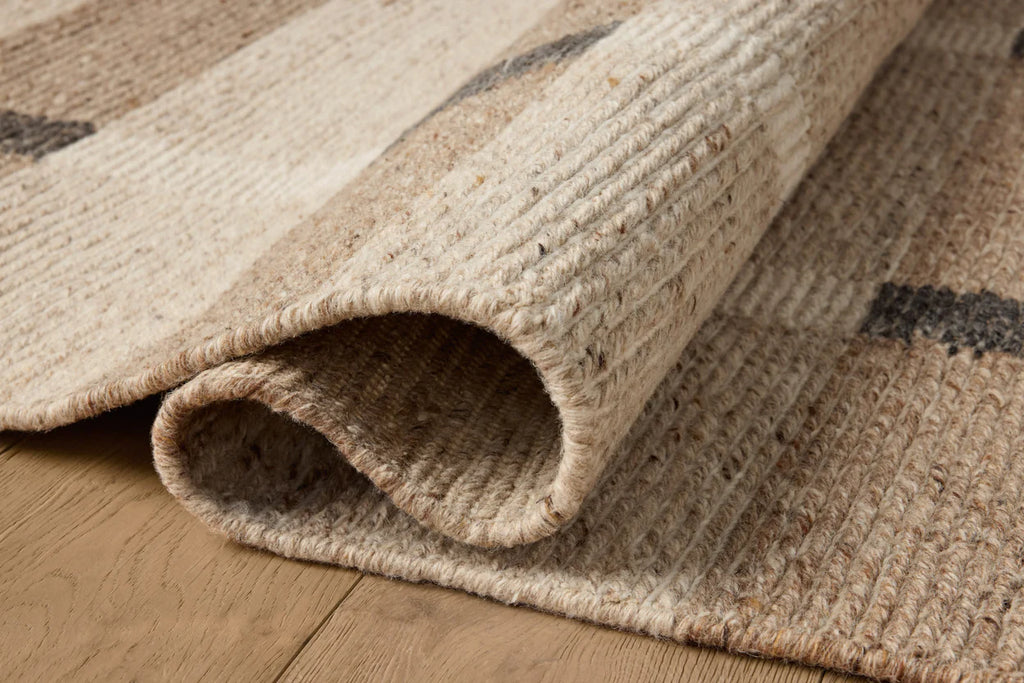Jeremiah Brent x Loloi Perry Rug-Natural/Grey