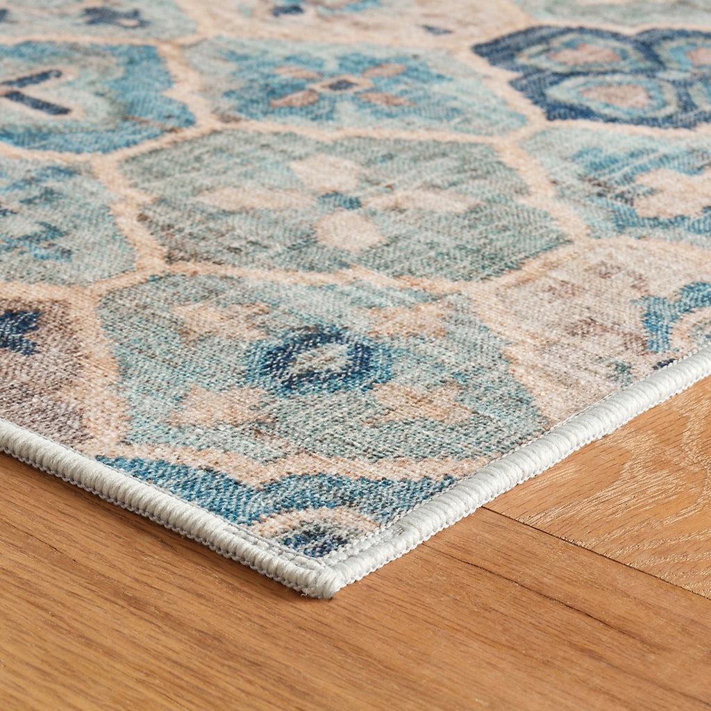 Dash & Albert -  Pali Blue Machine Washable Rug