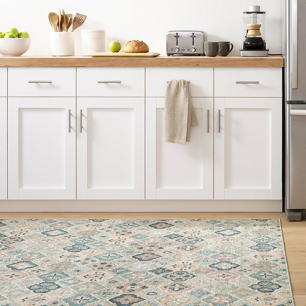 Dash & Albert -  Pali Blue Machine Washable Rug