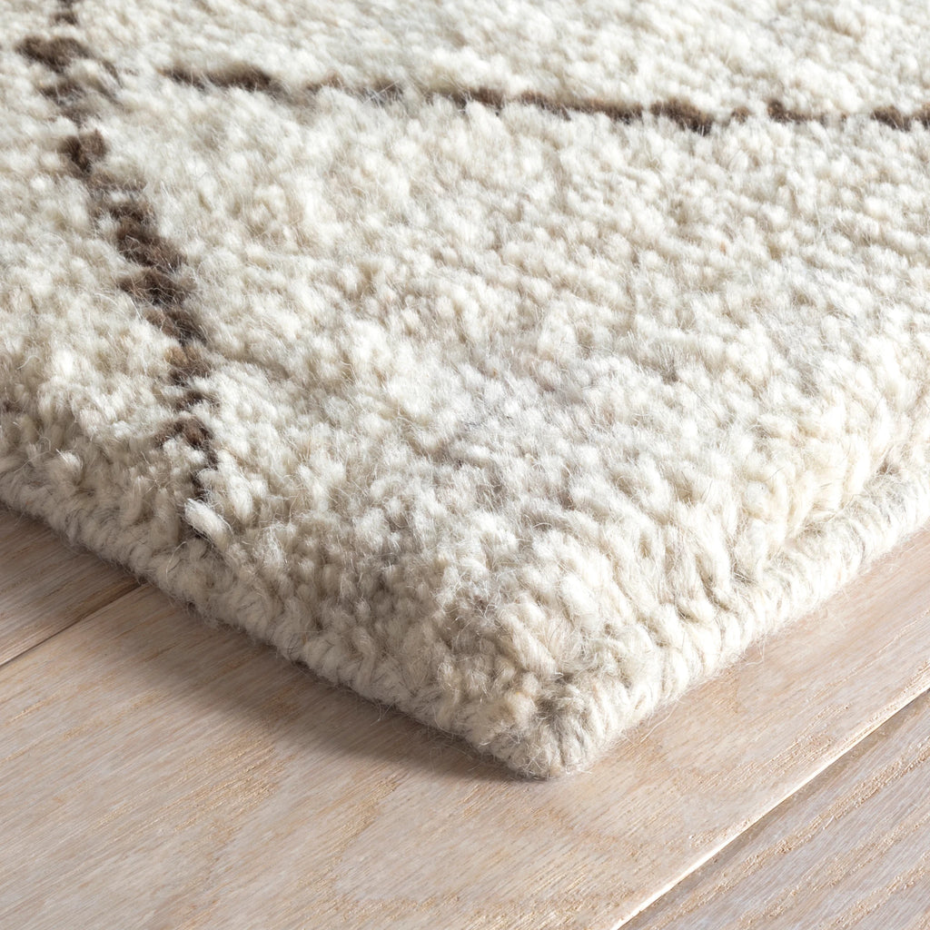 Dash & Albert Numa Charcoal Hand Knotted Wool Rug