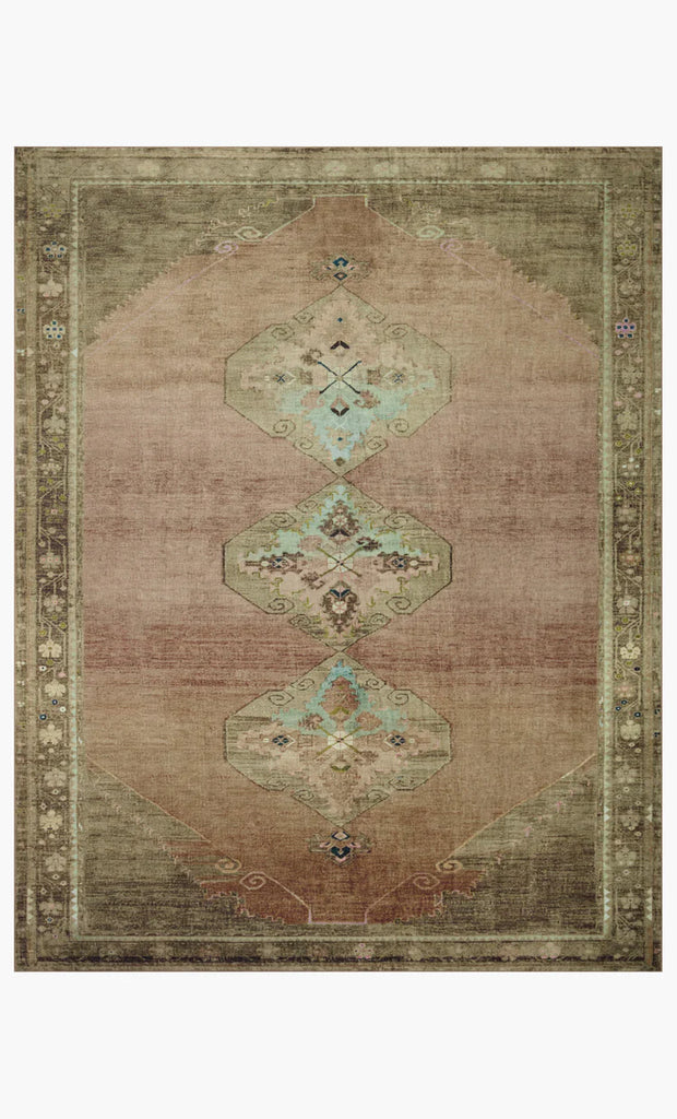 Magnolia Home By Joanna Gaines x Loloi Sinclair Rug - Clay / Tobacco