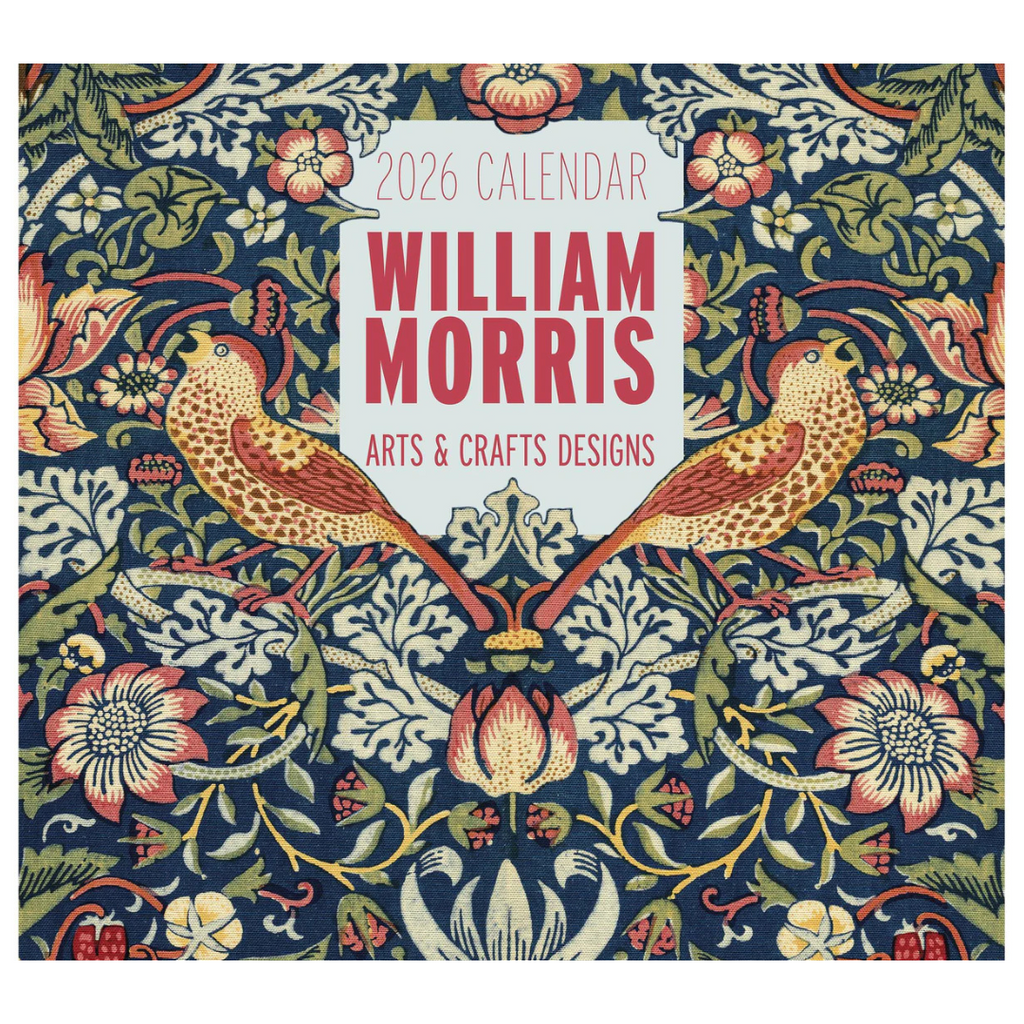 William Morris Arts & Crafts Designs 2026 Gallery Calendar