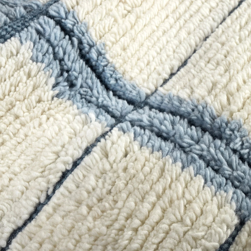 Dash & Albert - Tory Pewter Blue Hand Knotted Wool Rug