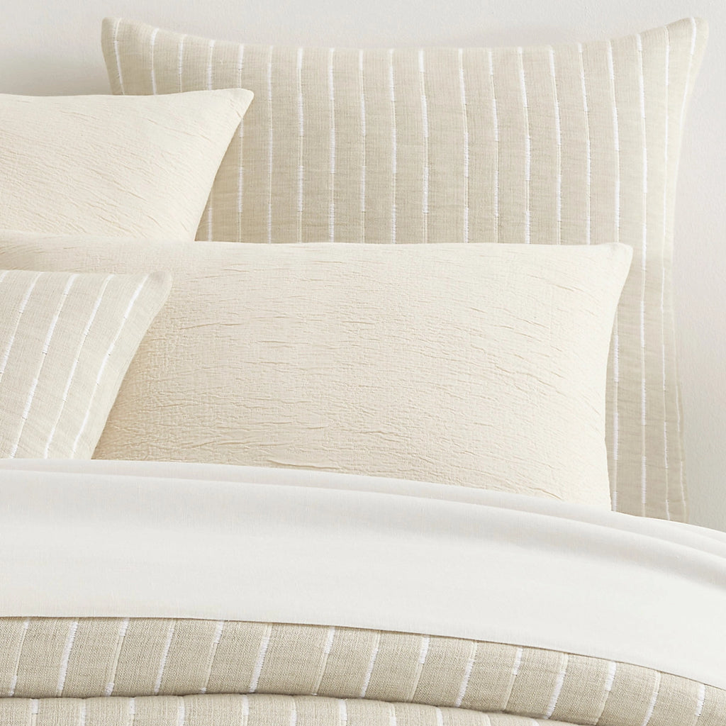 Marino Natural/Ivory Matelassé Sham