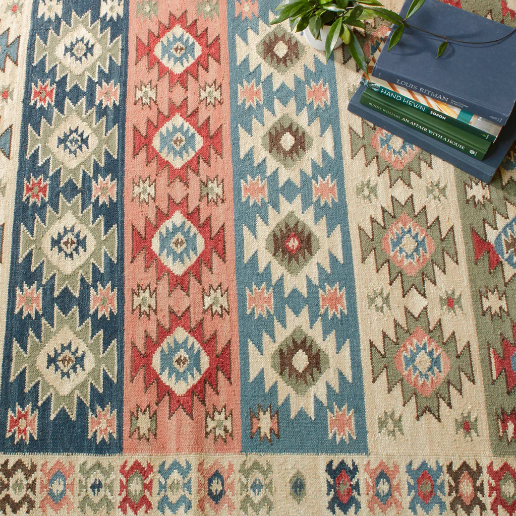 Dash & Albert - Balsam Kilim Multi Handwoven Wool Rug