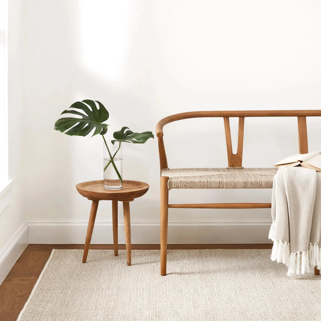 Dash & Albert - Honeycomb Natural Handwoven Wool Rug