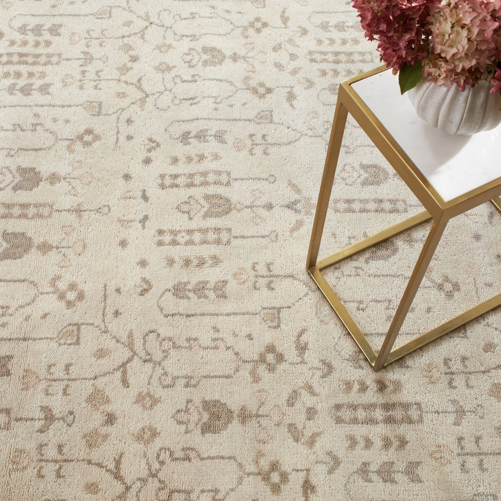 Dash & Albert - Dara Cream Hand Knotted Wool Rug