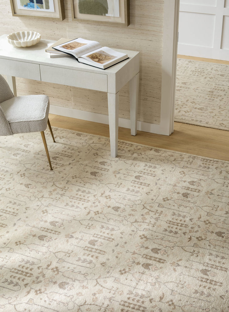 Dash & Albert - Dara Cream Hand Knotted Wool Rug