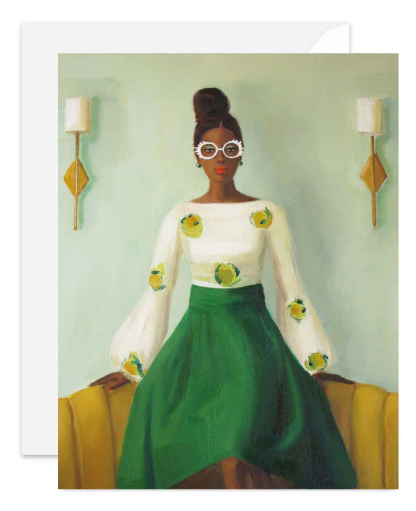 Puff Sleeves Card from Janet Hill Studio