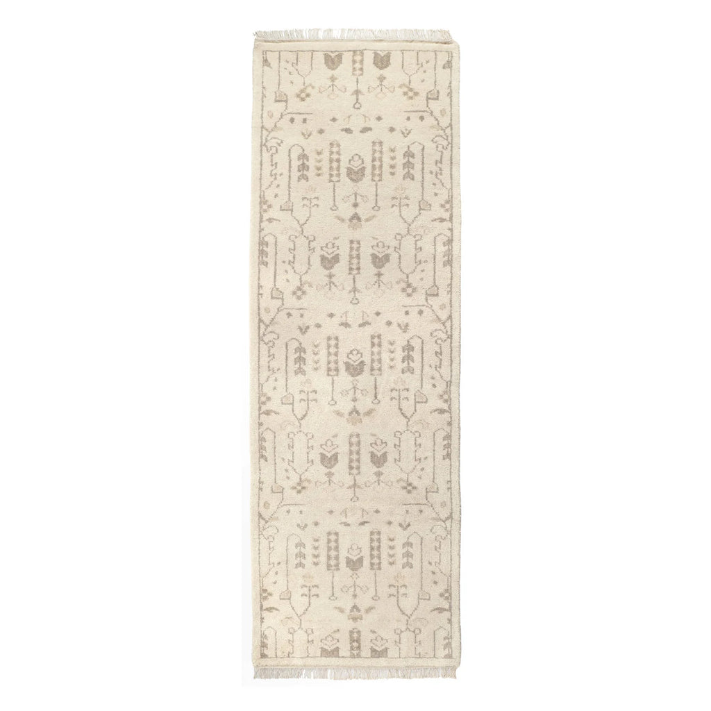 Dash & Albert - Dara Cream Hand Knotted Wool Rug
